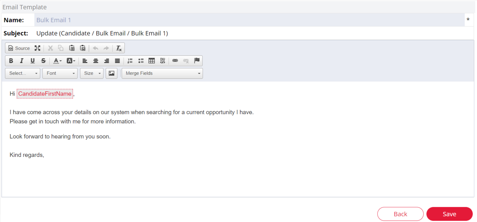 Edit Email Templates Edit Email Templates